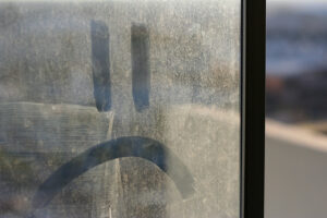 dirty window